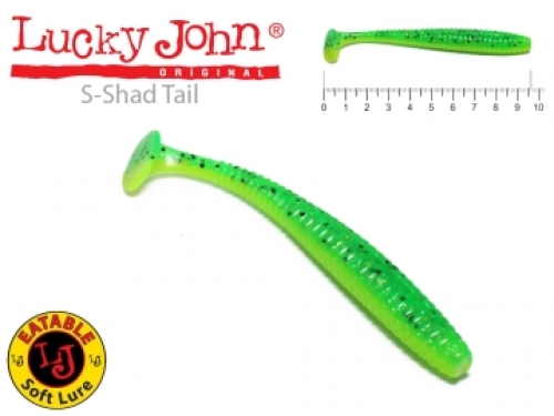 Силикон Lucky John S-Shad Tail 3.8" col.T18